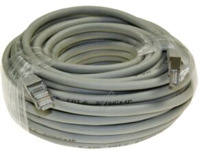 PATCHKABEL CAT6 RJ45 S/ FTP (PIMF) GRAU 15M LSOH