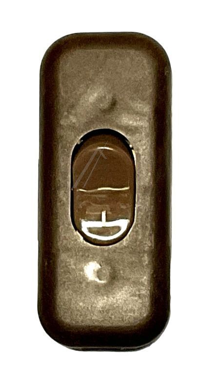 199603 SCHNURSCHALTER BRAUN 2A 1-POLIG