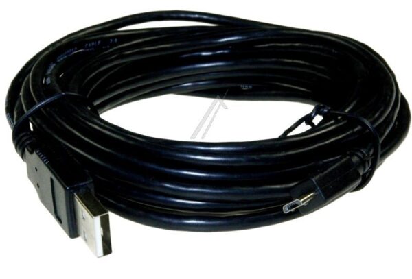 USB2.0-KABEL TYP-A STECKER/ TYP-B MICRO STECKER 5,0M SCHWARZ