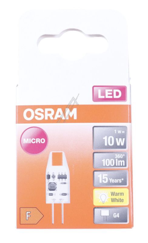 LEDPINMIC10 CL PIN MICRO 10 300° 1W/ 2700K G4 12V
