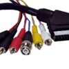 SCART SCARTSTECKER/ 2XBNC-STECKER/ 4XCINCHSTECKER