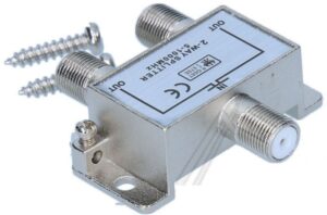 2-FACH F-VERTEILER MINI 5-1000MHZ