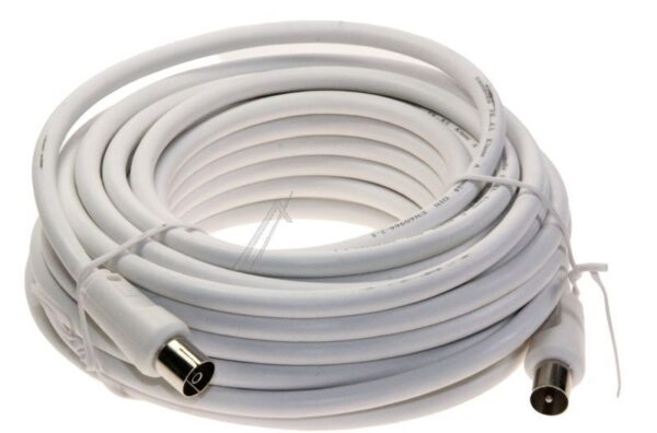 KOAX-ANSCHLUSSKABEL KOAX-STECKER & KOAX-BUCHSE 10M CLASS:A