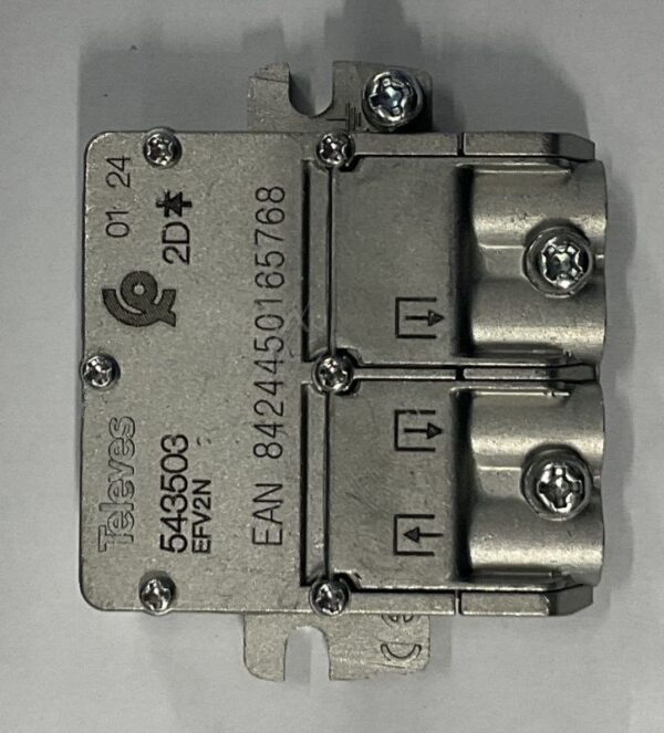 543503 2-FACH VERTEILER 5-2400MHZ EASY-F 4,3/ 4DB