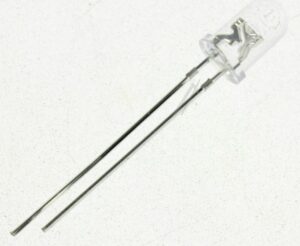 LED-5MM BELA 2,8MM