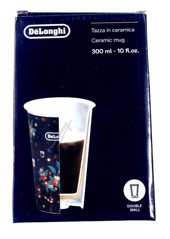 DLSC075 AS00004913 KERAMIČKA ŠOLJA DVOSLOJNA,  300 ML