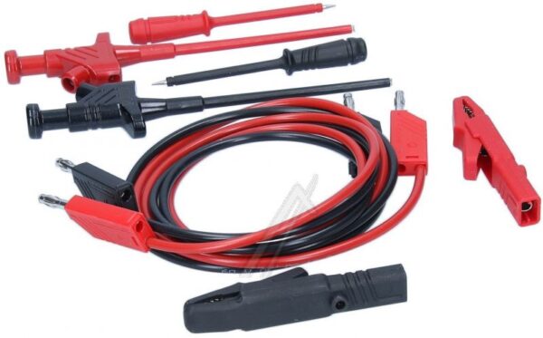 PMS4 932793001 SET KABLOVA I KONEKTORA 8-DELOVA CRVENO/ CRNI HIRSCHMANN