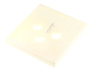GUZ 450 00610451 DECKEL FÜR 3-LOCH DOSE,  REINWEISS,  80X80MM