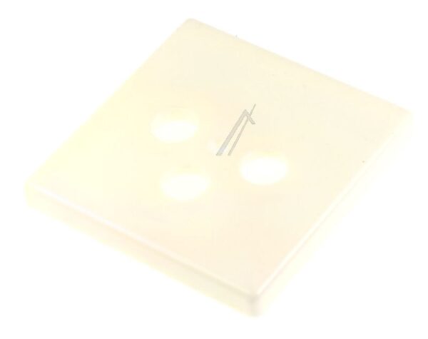 GUZ 450 00610451 DECKEL FÜR 3-LOCH DOSE,  REINWEISS,  80X80MM