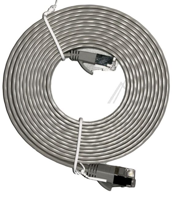 PATCHKABEL CAT7, RJ45, U/ FTP,  GRAU,  3M,  SLIM