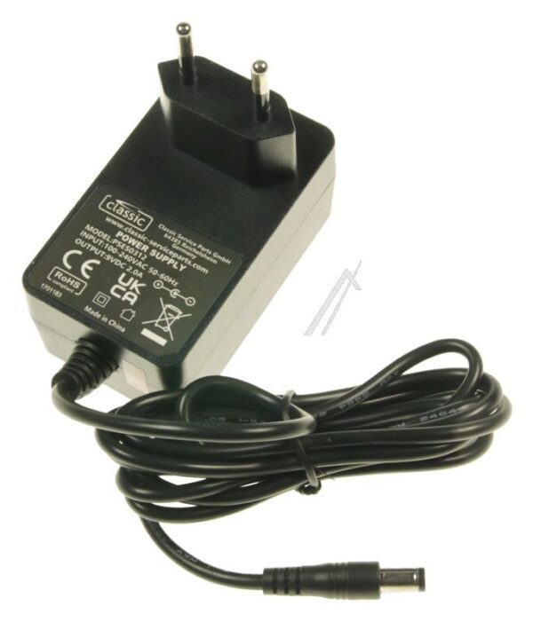 9V-2A-18W PSE50312 EU STECKERNETZTEIL (PLUSPOL AUSSEN!)
