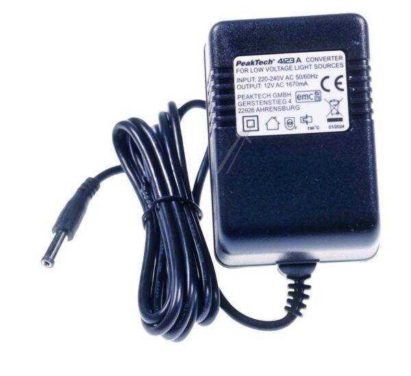 4123 A P 4123 A NETZTEIL 230V 12V AC/ AC 1,67A KONVERTER FÜR NIEDERVOLTLICHTQUELLEN
