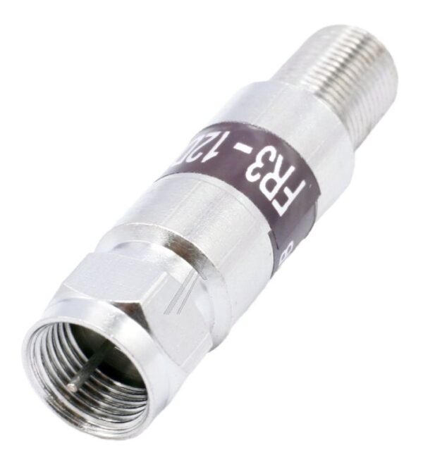DÄMPFUNGSGLIED-12DB MIT F-STECKER UND DC-DURCHGANG 5-2400MHZ