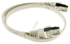 PATCHKABEL CAT7, RJ45, U/ FTP,  GRAU,  0,50M,  SLIM