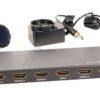 HDMI-SPLITTER 1X8, 4K@60HZ,  HDCP 2.3, EDID-STEUERUNG (KOPIE,  AUTOMATIK,  DOWNSCALER)