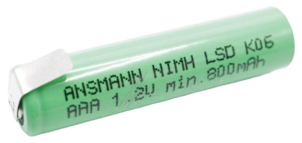 MAXE 2311-3003 ANSMANN FLATTOP 1,2V 800MAH AAA NIMH AKKU MIT Z-LÖTFAHNE