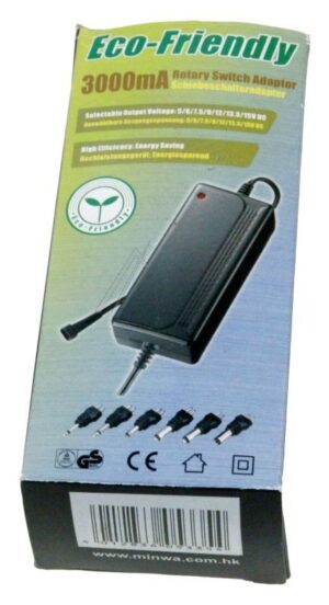 MWMG36EU/ 6XC ADAPTER /  NAPAJANJE 5-15V,  MAKS.3000MA,  PODEŠAVAJUĆ