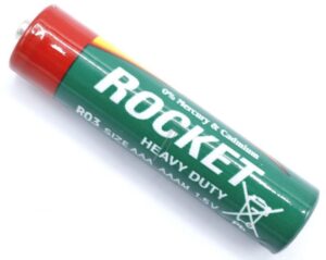 885906R-6 C00928385 BATTERIE AAA 1.5V HEAVYDUTY (ROCKET)