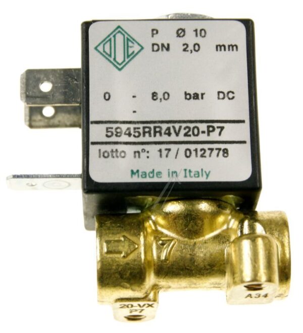 421944069071 DVOSMERNI MAGNETNI (SOLENOIDNI) VENTIL K.A. OT57 FTR/ B ODE,  NAP 24 V JEDNOSMERNE STRUJE DC