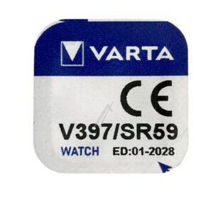 SR59 V397 1,55V-30MAH SILBEROXID LOSE KNOPFZELLE VARTA 7,9X2,6MM