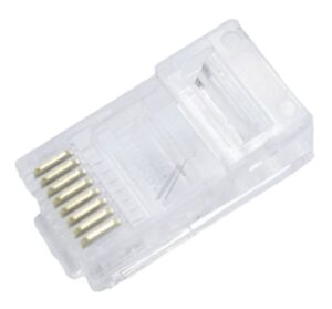 30105657 STECKER RJ45 MÄNNLICH TRANSPARENT ROHS