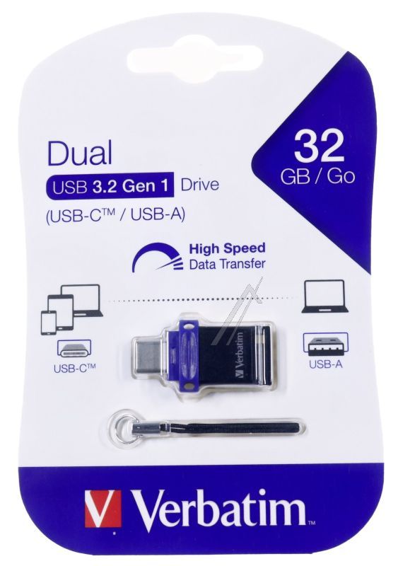 49966 STORE  N  GO DUAL DRIVE USB 3.0/ USB C 32GB