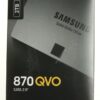870 QVO MZ-77Q2T0BW 2TB 2,5"/ SATA-3 SSD-FESTPLATTE