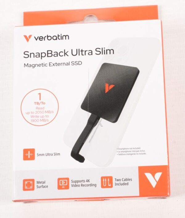 32336 MAGNETNI USB-C SSD VELIKE BRZINE,  1 TB,  ZA PAMETNE TELEFONE I RAČUNARE