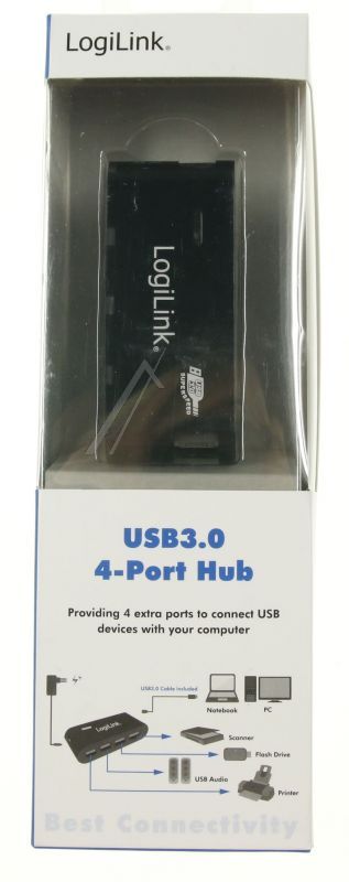 UA0170 USB 3.0 HUB,  4-PORT,  DESKTOP