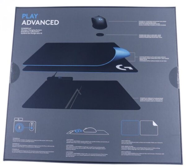 POWERPLAY 943-000110 MAUSPAD KABELLOSES LADESYSTEM SCHWARZ