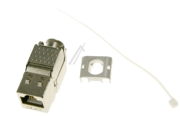 E-200100 RJ45 KEYSTONE SLIMLINE,  CAT6A