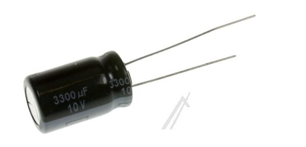 3300UF-10V EEUFR1A332 ELKO RADIAL PAN 105° 12,5X20MM