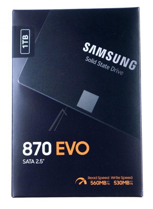 870 EVO MZ-77E1T0B/ EU 1TB 2,5"/ SATA-3 SSD-FESTPLATTE