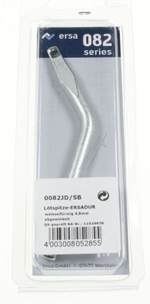 0082JD/ SB LÖTSPITZE 4,8MM ERSA MEISSELFORM ABGEWINKELT