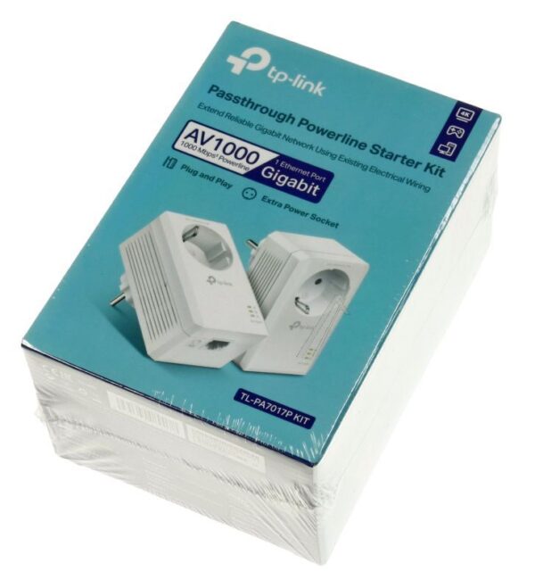 AV1000 TL-PA7017P KIT POWERLINE-ADAPTER 1000MBIT/ S STECKDOSE SET