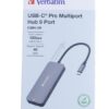 32152 USB-C-HUB 9-IN-1: 2× USB-A 3.2 GEN1, 2× USB-A 3.2 GEN2, 2× USB-C 3.2 GEN2, HDMI,  SD/ MICROSD,  LAN (RJ45)