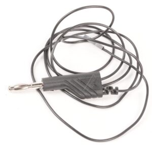 MAL N 4-0,64/ 100-0,25 SERIES 934160100 MESSLEITUNG,  0.64MM-VIERKANTBUCHSE AUF 4MM-BANANENSTECKER,  SCHWARZ,  60V,  3A,  1M