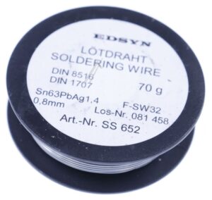 SS 652 LÖTDRAHT FÜR SMD 0,8MM-70GRAMM