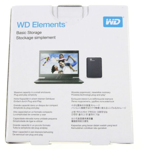 WD ELEMENTS WDBUZG0010BBK-WESN 1TB 2,5"/ USB3.0 FESTPLATTE