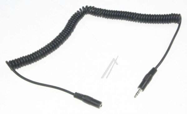 3,5MM-KLINKENSTECKER/ 3,5MM-KLINKENKUPPLUNG 3,0M SPIRALKABEL