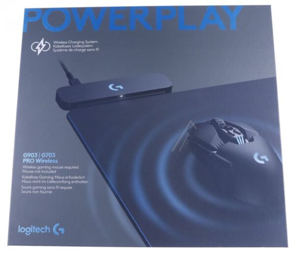 POWERPLAY 943-000110 MAUSPAD KABELLOSES LADESYSTEM SCHWARZ