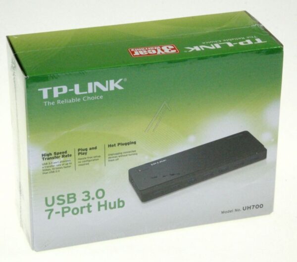 UH700 USB3.0 HUB - RAZDELNIK 7 PORT,  DESKTOP