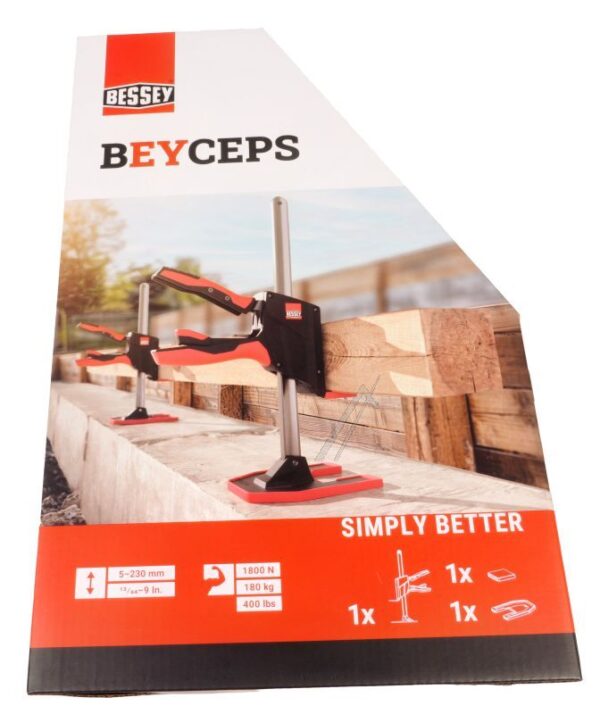 BEYCEPS BEY23 EINHAND-MONTAGEWERKZEUG BIS 180KG HEBEKRAFT FÜR 5-230MM ARBEITSHÖHE