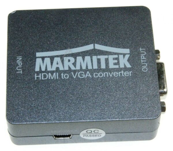 CONNECT HV15 25008266 HDMI ZU VGA ADAPTER - HDMI AUF VGA UND AUDIO KONVERTER - 3,5MM AUDIO-ANSCHLUSS - FULL HD - 1080P