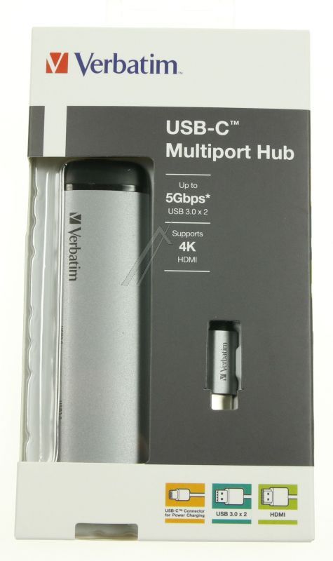 49140 USB-C-HUB 3-IN-1: 2× USB-A 3.0, HDMI