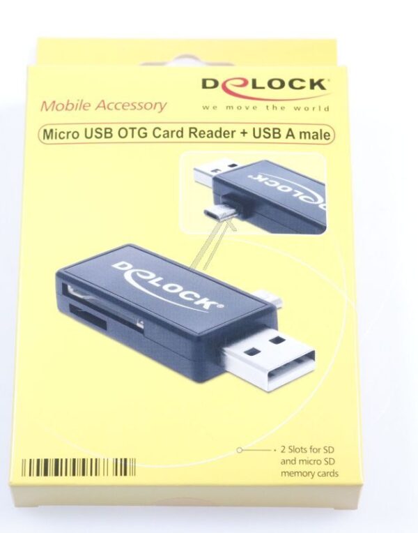 91731 MICRO USB OTG KARTENLESER    USB A STECKER