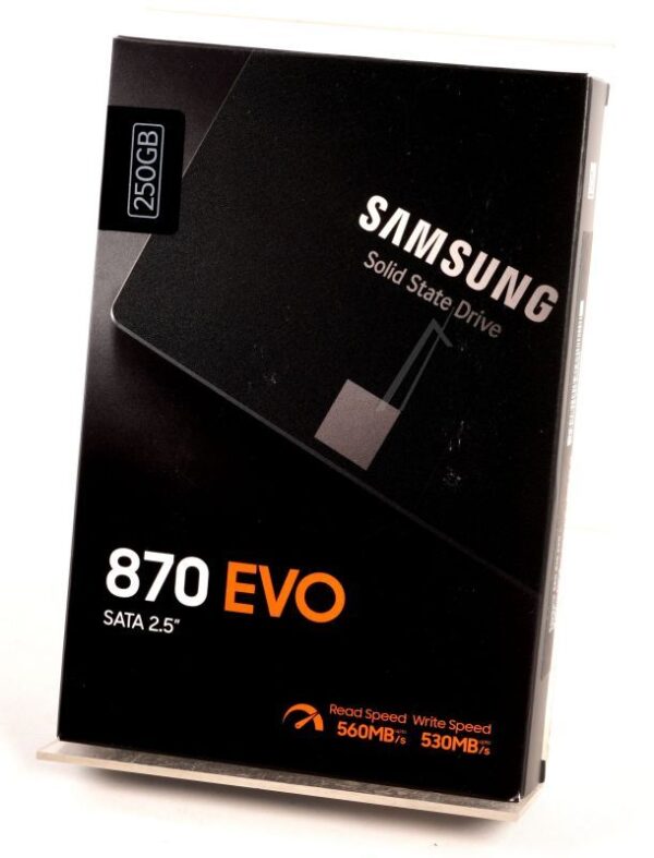870 EVO MZ-77E250B/ EU 250GB 2,5"/ SATA-3 SSD-FESTPLATTE