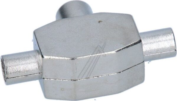 KOAX-DOPPELSTECKER ST/ ST/ KUPFER METALL 5-900MHZ