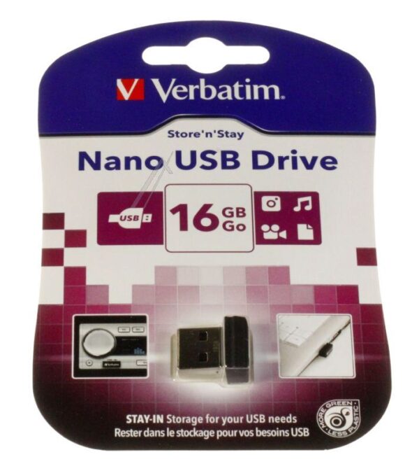 97464 USB FLEŠ MEMORIJA 2.0 NANO 16 GB STORE  N  STAY