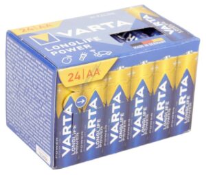 LR6 4906121134 VARTA LONGLIFE POWER AA MIGNON CUBE,  24ER PACK